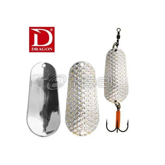 Błystka wahadłowa Gnom flex spark srebrny Dragon 26g