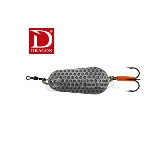Błystka wahadłowa Dragon Gnom srebrny mat czerniona 26g