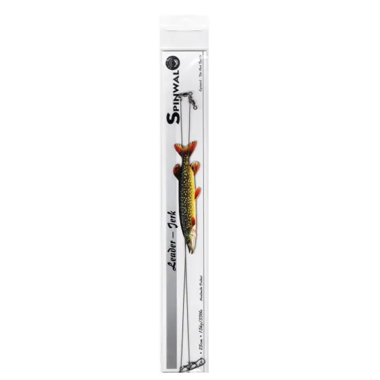 Przypon spinningowy Jerk Spinwal 25 cm 15 kg 2 sztuki