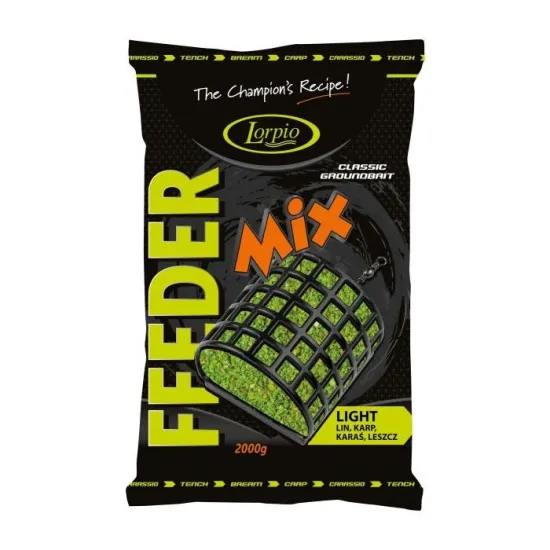 Zanęta Lorpio Feeder Mix 2kg Light zielona