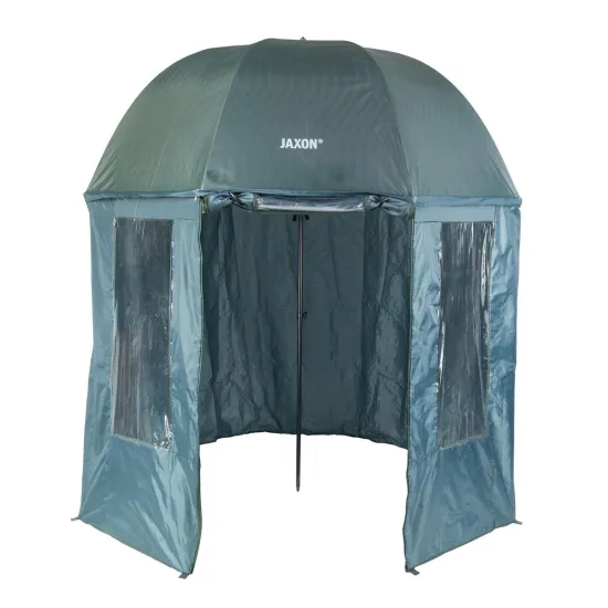 Parasol wędkarski z osłoną 125 PVC, nylon Jaxon średnica 250cm