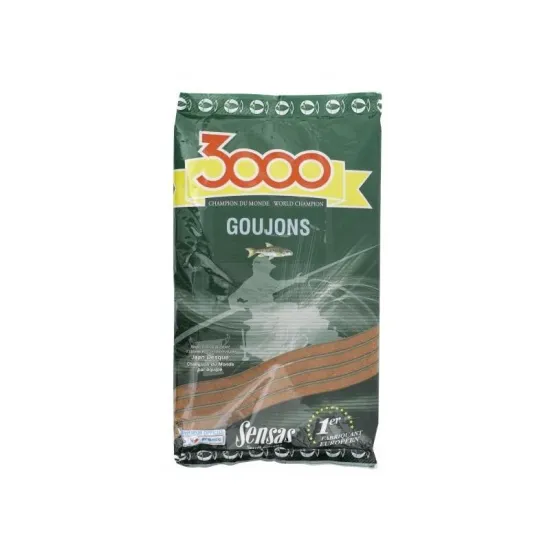 Zanęta Goujons 3000 1kg Sensas