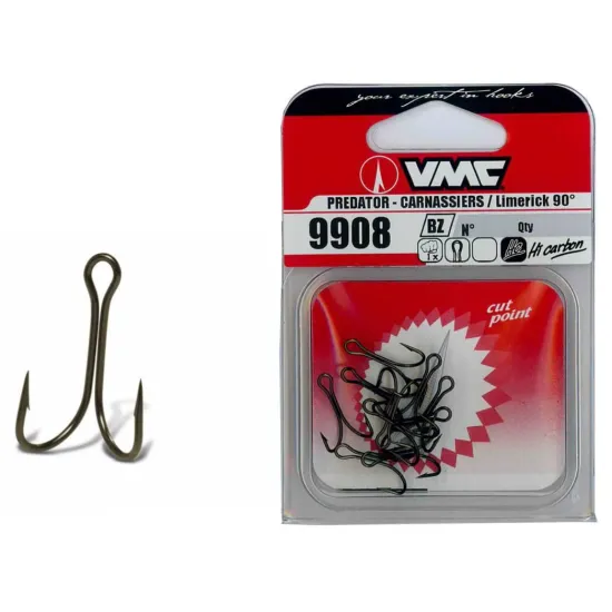 Kotwica VMC Double 9908 BZ rozmiar "8" 10 sztuk
