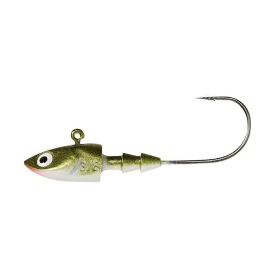Główka jigowa spinningowa Berkley Deep Jig #3/0 14,0g 3 sztuki oliwkowa
