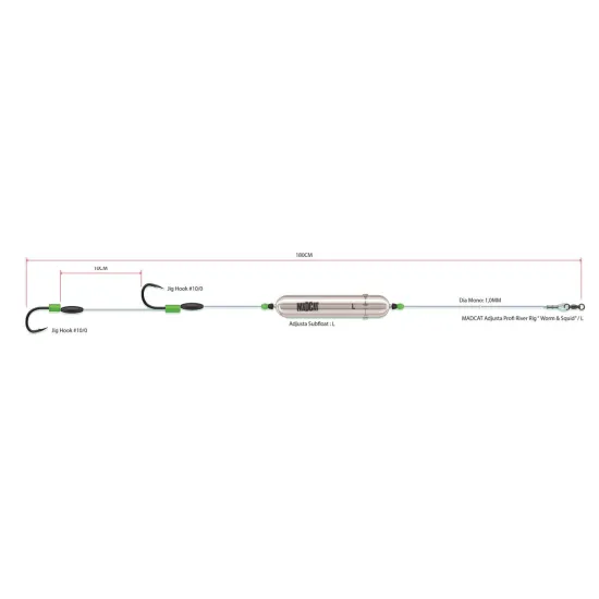 Zestaw sumowy MadCat Adjusta Worm&Squid 