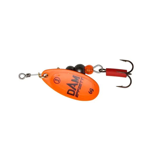 Błystka obrotowa Effzett Fluo Spinner 4 10g orange