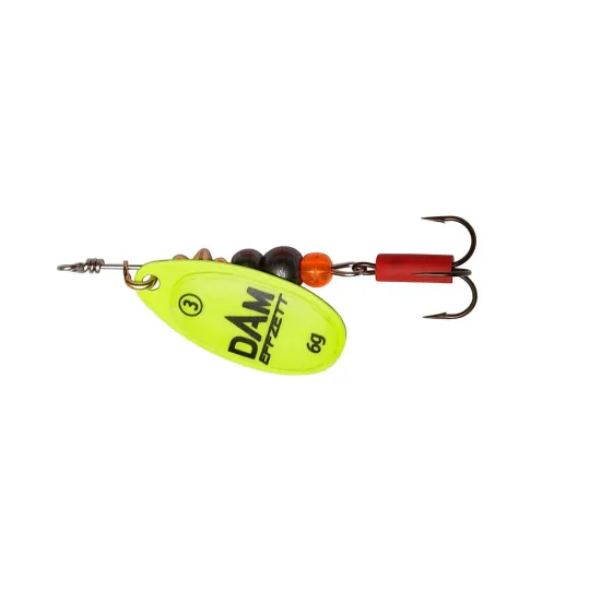 Błystka obrotowa Effzett Fluo Spinner 6 20g yellow