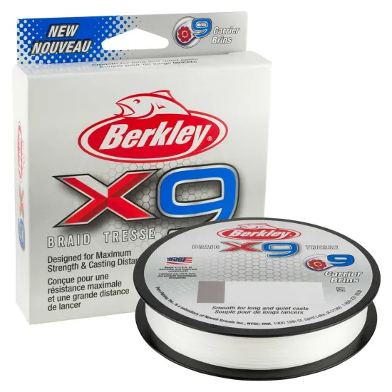 Plecionka spinningowa Berkley X9 Braid Crystal 0.12mm 150m