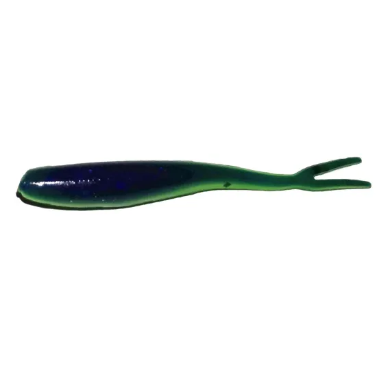 Przynęta drop shot Manns 5,1 cm SM niebieski / zielony brokat