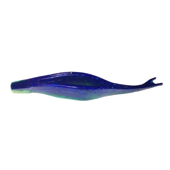 Przynęta drop shot Manns 12,5 cm SM niebieski / zielony brokat