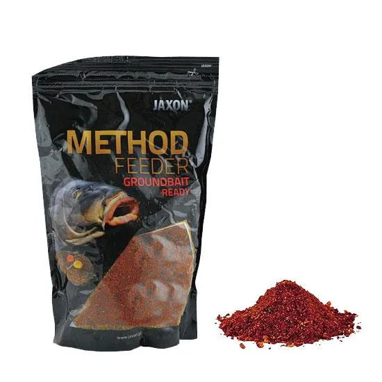 Zanęta wędkarska Method Feeder Ready morwa czerwona Jaxon 750g