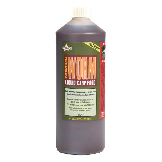 Płynny pokarm Liquid Worm Dynamite Baits opakowanie 1 litr