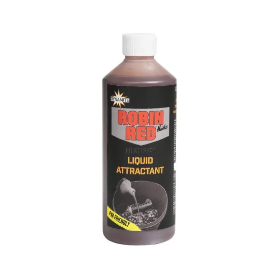 Atraktor spinningowy Robin Red Liquid Dynamite Baits 500ml