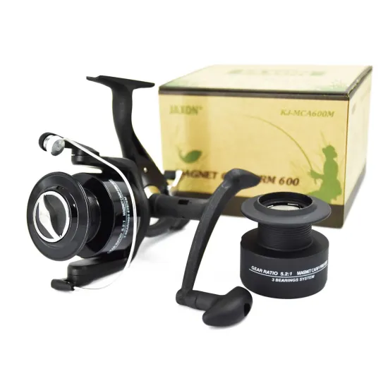 Kołowrotek feeder karpiowy z wolnym biegiem Jaxon Magnet Carp FRM 600 3 łożyska-66657