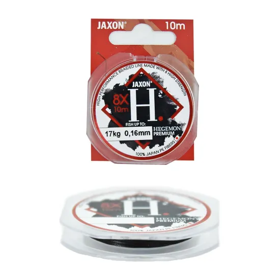 Plecionka przyponowa Jaxon Hegemon 8X Premium 0,16 mm 10m