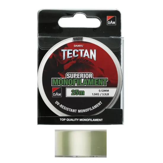 Żyłka spinningowa DAM Damyl Tectan Superior 0.12mm 25m