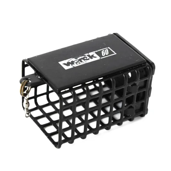Koszyk zanętowy druciany prostokątny z dnem 60g-67876