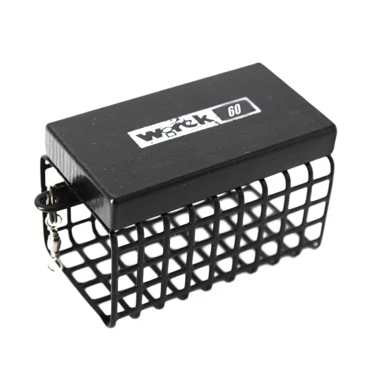 Koszyk zanętowy druciany prostokątny otwarty 60g-67902