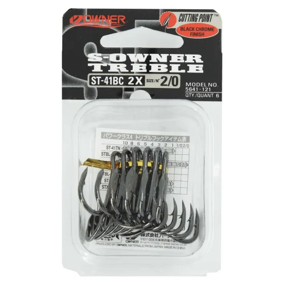 Kotwica trójramienna Owner ST41BCX rozmiar "2/0" 6 sztuk