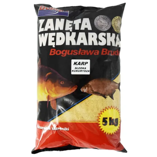 Zanęta wędkarska popularna karp słodka kukurydza Boland 5kg