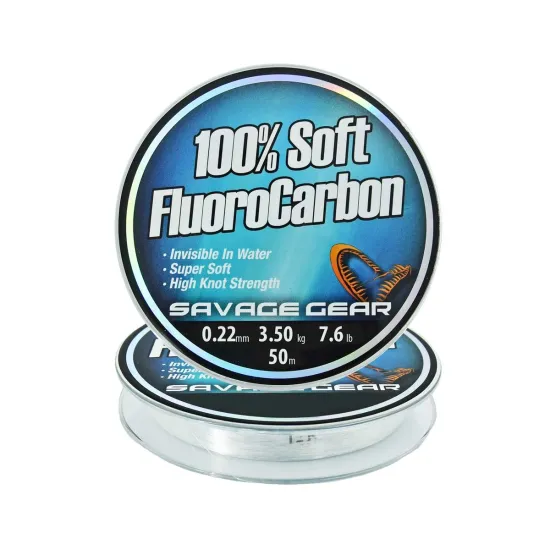 Fluorocarbon Savage Gear Soft 0,22mm 50m