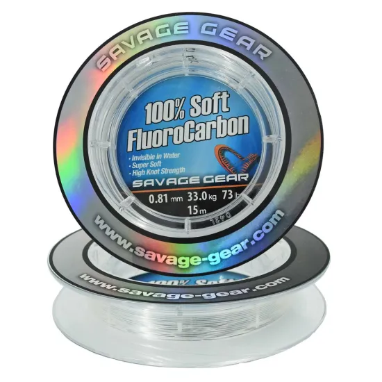 Fluorocarbon Savage Gear Soft 0,81mm 15m