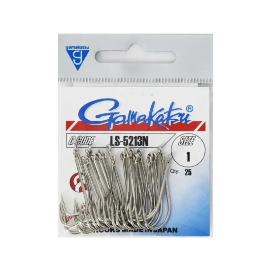 Haczyki sumowe Gamakatsu 5213N rozmiar 1 25 sztuk