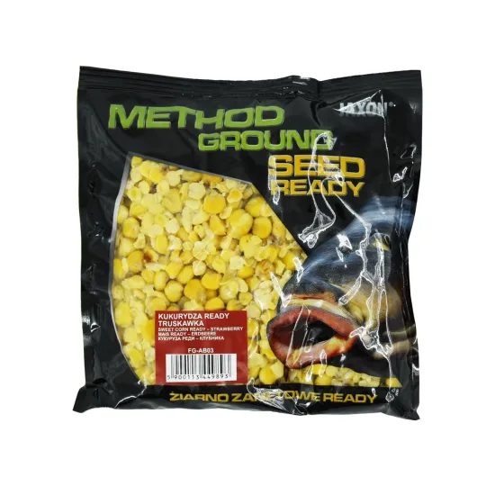 Kukurydza Method Ground Ready truskawka Jaxon 500g