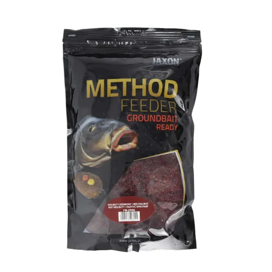Zanęta wędkarska Method Feeder Ready halibut czerwony Jaxon 750g