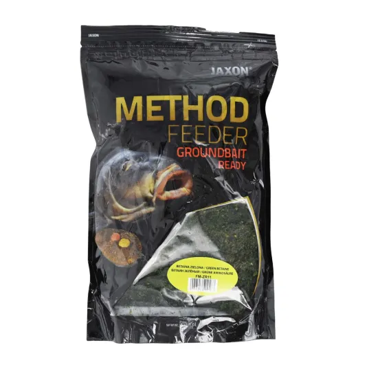 Zanęta wędkarska Method Feeder Ready betaina zielona Jaxon 750g