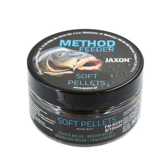 Pellet haczykowy Soft Method Feeder leszcz belge 8/10mm Jaxon 50g