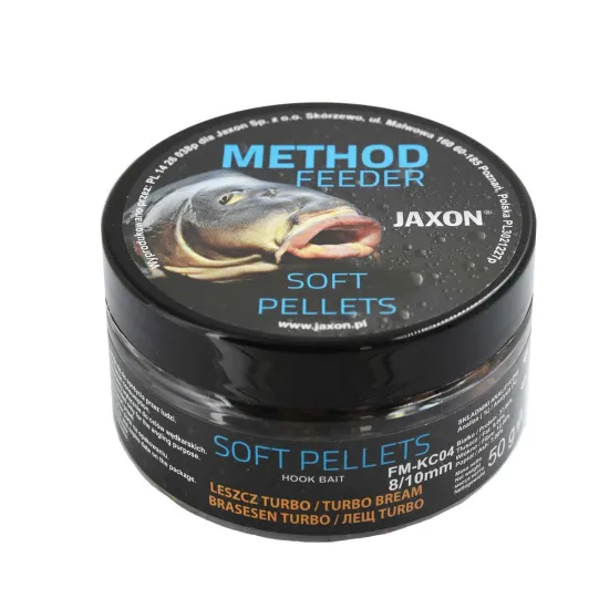 Pellet haczykowy Soft Method Feeder leszcz turbo 8/10mm Jaxon 50g