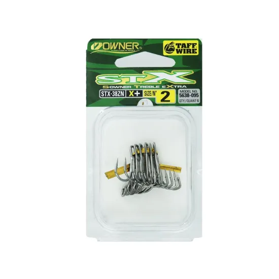 Kotwica trójramienna Owner STX38ZN rozmiar "2" 6 sztuk