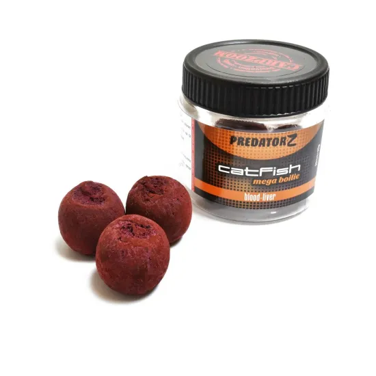 Kulki haczykowe sumowe catfish mega wątroba-krew Carp Zoom 50g 30mm