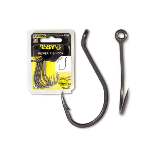 Haki sumowe Black Cat Power Rig DG rozmiar 5/0 6 sztuk-71309