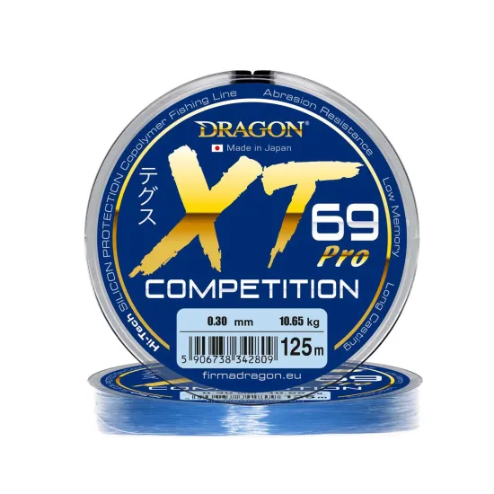 Żyłka spławikowa Dragon XT69 Pro Competition 0.30mm 125m