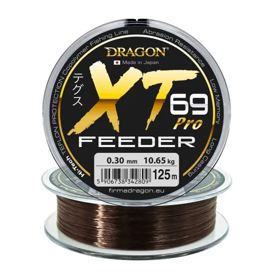 Żyłka feeder, gruntowa Dragon XT69 Pro Feeder 0.30mm 125m