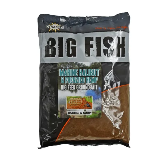 Zanęta wędkarska Big Fish Marine Halibut/ Frenzied Hemp Dynamite Baits 1.8kg