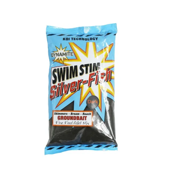 Zaneta wędkarska Swim Stim Silver Fish Dark Dynamite Baits 900g