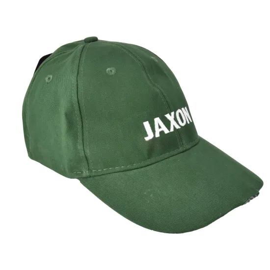 Czapka z latarką w daszku zielona C Jaxon