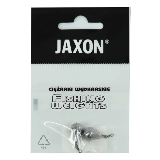 Ciężarek łezka z krętlikiem Jaxon 5.0g 2 sztuki-72177