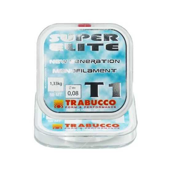 Żyłka przyponowa Trabucco Super Elite T1 Tournament 0,08mm 50m