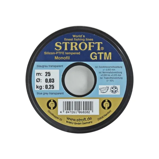 Żyłka przyponowa Stroft "GTM" 0.03mm 25m