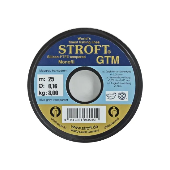 Żyłka przyponowa Stroft "GTM" 0.16mm 25m