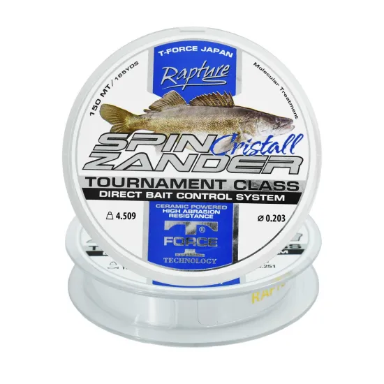 Żyłka spinningowa Trabucco Rapture Spin Zander Crystal 0.203mm 150m