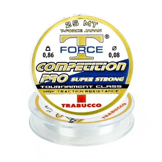 Żyłka przyponowa Trabucco T-Force Competition 0,08mm 25m