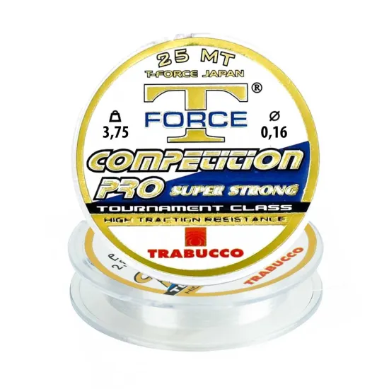 Żyłka przyponowa Trabucco T-Force Competition 0,16mm 25m