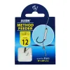 Haczyki z przyponem Jaxon Method Feeder z igłą 0.20mm 30cm rozmiar 12 8 sztuk