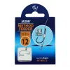 Haczyki z przyponem (z plecionki) Jaxon Method Feeder z włosem 0.12mm 10cm rozmiar 12 8 sztuk