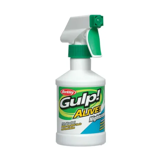 Atraktor spinningowy Berkley Gulp! Alive Spray Nightcrawler / Dżdżownica 237ml